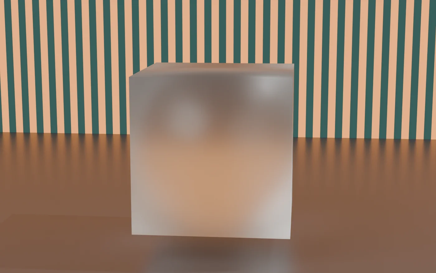 Frosted — procedural glass material for Blender