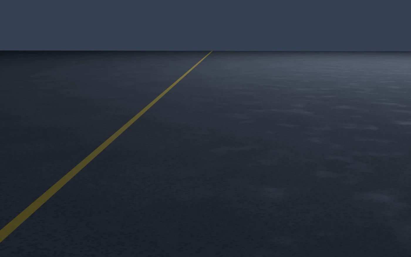 Solid yellow — procedural ground material for Blender